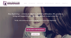 Desktop Screenshot of homeformothers.com